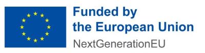Funded by the European union, theNextGenerationEU